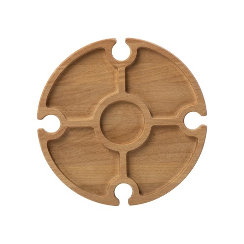 Деревянный столик на складных ножках "Outside party"