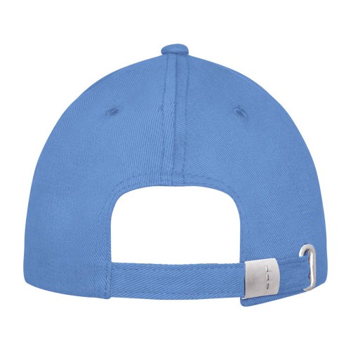 Бейсболка Davis, 6 панелей, светло-синий