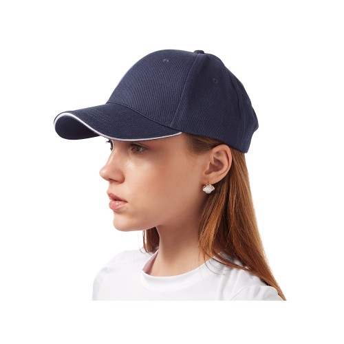 Бейсболка «Cancun», темно-синий/белый