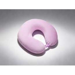 Подушка Basic из микрофибры с эффектом памяти U-shape, розовый NEW