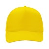 Бейсболка "Poly" 5-ти панельная 120 гр, желтый