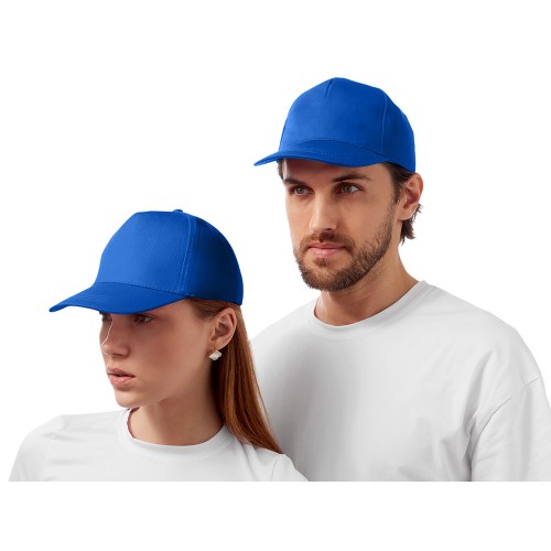 Бейсболка "Мемфис 230" 5-панельная, кл. синий