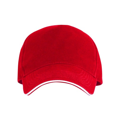 Бейсболка "Eris" унисекс, красный
