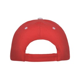 Бейсболка "Panel" унисекс, красный