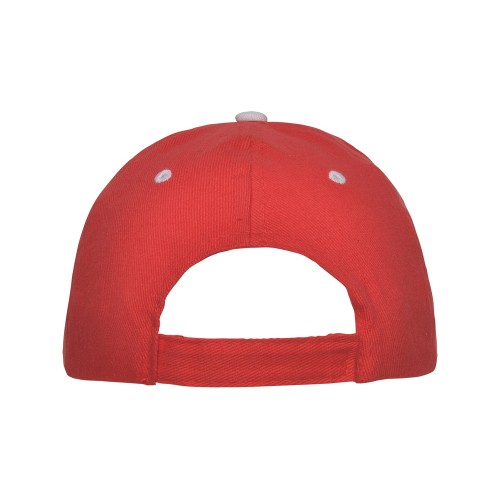 Бейсболка "Panel" унисекс, красный