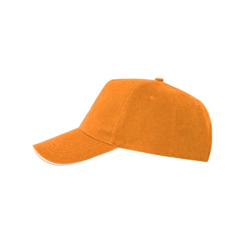 Бейсболка "Eris" унисекс, оранжевый