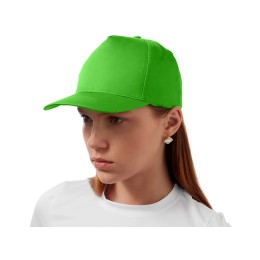 Бейсболка "Mix" 5-ти панельная 180 гр, зеленое яблоко