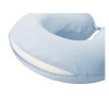 Подушка Basic из микрофибры с эффектом памяти U-shape, небесно голубой NEW