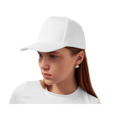 Бейсболка "Mix" 5-ти панельная 180 гр, белый
