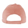 Бейсболка "Memphis" 5-ти панельная 165 гр, лососевый