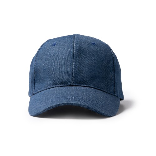 Бейсболка 6 панельная ISBUD из переработанной джинсовой ткани