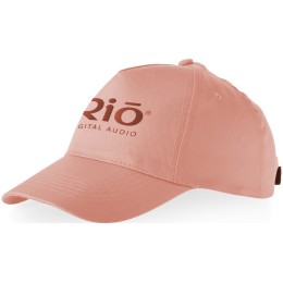 Бейсболка "Memphis" 5-ти панельная 165 гр, лососевый