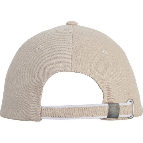 Бейсболка «Cancun», песочный/белый (Р)