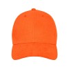 Бейсболка Davis, 6 панелей, оранжевый