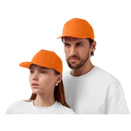 Бейсболка "Mix" 5-ти панельная 180 гр, оранжевый