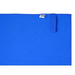 Легкое полотенце Gulpi  из микрофибры RPET с ремешком для складывания, 70*120 см, королевский синий