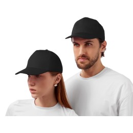 Бейсболка "Мемфис 230" 5-панельная, цвет черный