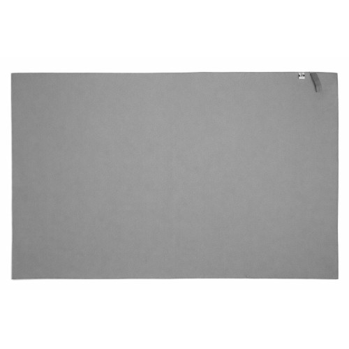 Легкое полотенце Gulpi  из микрофибры RPET с ремешком для складывания, 70*120 см, графит