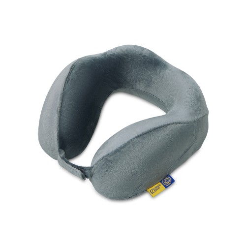 Подушка для путешествий с эффектом памяти Travel Blue Tranquility Pillow, увеличенная (212), цвет серый