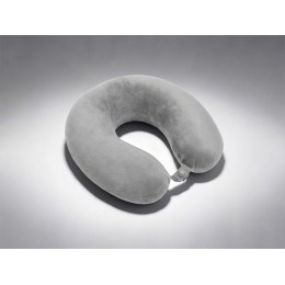 Подушка Basic из микрофибры с эффектом памяти U-shape, серый
