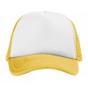 Бейсболка "Trucker", желтый/белый