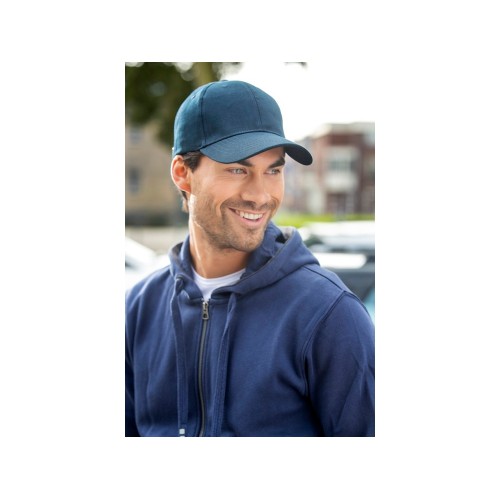 Бейсболка Davis, 6 панелей, темно-синий