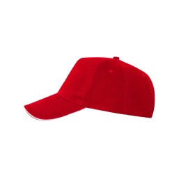 Бейсболка "Eris" унисекс, красный