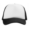 Бейсболка "Trucker", черный/белый (P)