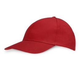 Бейсболка "Detroit" 6-ти панельная, красный