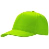 Бейсболка "Poly" 5-ти панельная 120 гр, зеленое яблоко