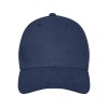 Бейсболка Davis, 6 панелей, темно-синий