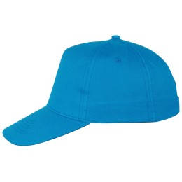 Бейсболка "Memphis" 5-ти панельная 165 гр, ярко-голубой