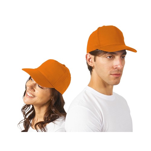 Бейсболка "Memphis" 5-ти панельная, оранжевый