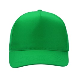 Бейсболка "Poly" 5-ти панельная 120 гр, зеленый