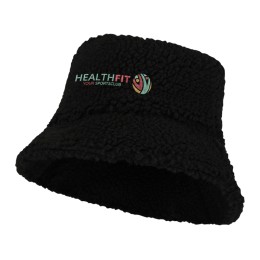 Панама "Baru"  из шерпа - Сплошной черный