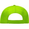 Бейсболка "Poly" 5-ти панельная 120 гр, зеленое яблоко