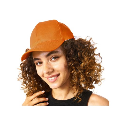 Бейсболка "Detroit" 6-ти панельная, оранжевый