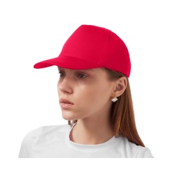 Бейсболка "Мемфис 230" 5-панельная, красная