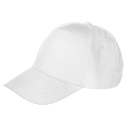 Бейсболка "Мемфис 230" 5-панельная, белый