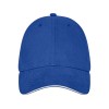 Бейсболка Darton, 6 панелей, cиний