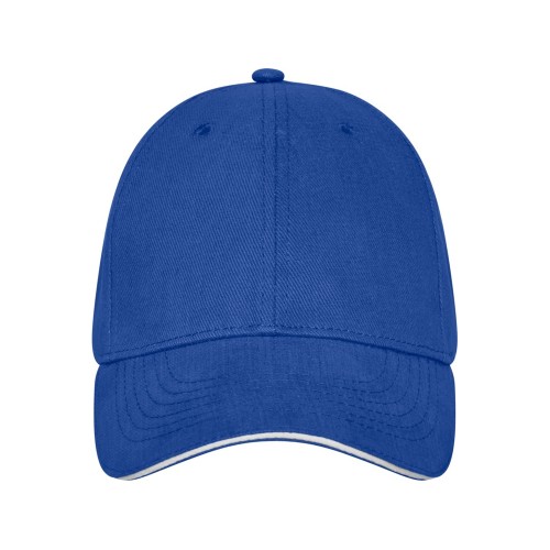 Бейсболка Darton, 6 панелей, cиний