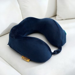 Подушка для путешествий массажная Travel Blue Massage Tranquility Pillow (217), цвет темно-синий