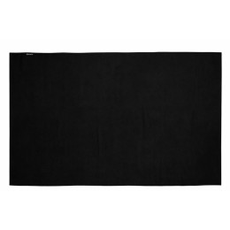 Легкое полотенце Gulpi  из микрофибры RPET с ремешком для складывания, 70*120 см, черный