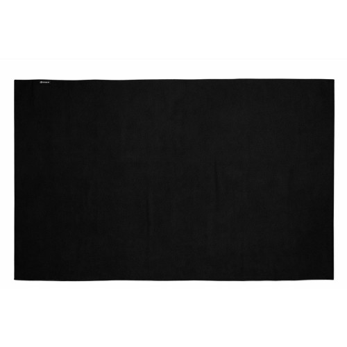 Легкое полотенце Gulpi  из микрофибры RPET с ремешком для складывания, 70*120 см, черный