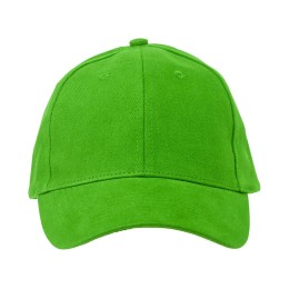 Бейсболка "Bryson", 6 панелей, зеленое яблоко