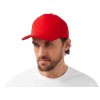 Бейсболка "Florida" 5-ти панельная, красный