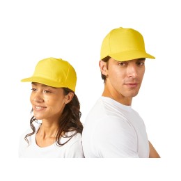 Бейсболка "Memphis" 5-ти панельная 165 гр, желтый