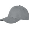 Бейсболка Davis, 6 панелей, серый