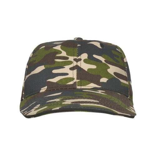 Бейсболка "Panel" унисекс, лесной камуфляж