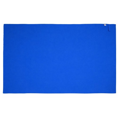 Легкое полотенце Gulpi  из микрофибры RPET с ремешком для складывания, 70*120 см, королевский синий